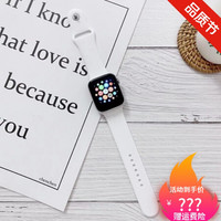 T500智能蓝牙手表心率血压检测运动计步手环可接电话安卓通用 经典款+白色