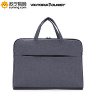 victoriatourist 维多利亚旅行者 V7015 15.6英寸 笔记本电脑包 大版灰色