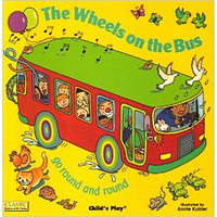 《The Wheels on the Bus Go Round and Round》（英文原版）