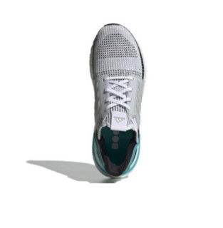 adidas 阿迪达斯 UltraBOOST 19 m 男子跑鞋 G54012 白色/白色/学院蓝 40