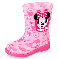 Disney 迪士尼 MP15493 女童雨鞋 米妮粉 34码
