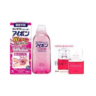 KOBAYASHI 小林制药 护眼组合套装 (维他命洗眼液500ml+玫瑰眼药水12ml)