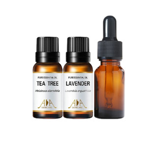 AA SKINCARE 英国AA网 净痘控油礼盒装 (薰衣草精油10ml+茶树精油10ml+调配瓶)