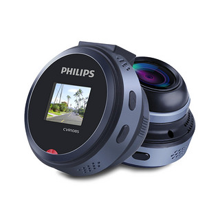 PHILIPS 飞利浦 CVR108S 行车记录仪 单镜头 1080p 128MB