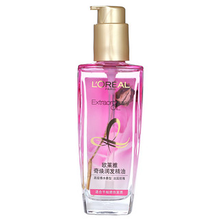 L'OREAL PARIS 奇焕润发精油 法国玫瑰 100ml（送300ml洗发水）