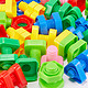 DALA 达拉 宝宝拧螺丝钉玩具1-3周岁2儿童益智动手能力形状配对螺母拆装积木    16对（4种形状）