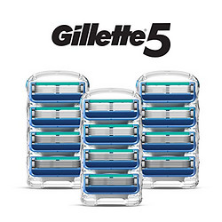 Gillette 吉列 锋隐5 剃须刀头 12件装