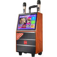 OLOEY bbTWAGrE 带屏智能音箱 棕红色+32GB U盘