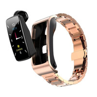 OLOEY K12 智能手环 金色 钢表带(血压、血氧)