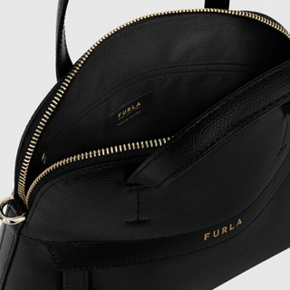 芙拉 FURLA 21SS春夏 奢侈品 PIPER系列小号贝壳包女士手提斜跨包 BAHU-1057360黑色