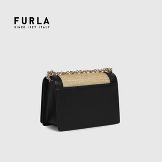 芙拉 FURLA 21SS春夏 奢侈品 MIMI'系列迷你号女士亮金色斜挎包