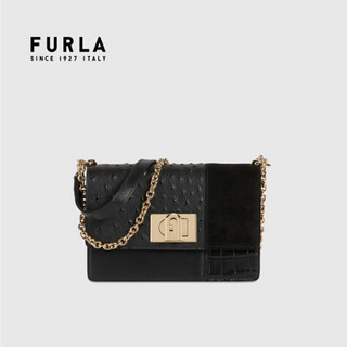 芙拉 FURLA 21SS春夏 奢侈品 1927系列迷你号女士 BAFKACOA.0357O60001007  黑色斜挎包