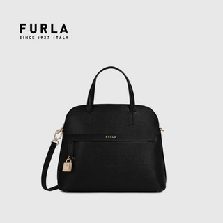 芙拉 FURLA 21SS春夏 奢侈品 PIPER系列小号贝壳包女士手提斜跨包 BAHU-1057360黑色
