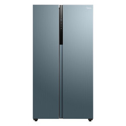 Midea 美的 596升冰箱一级能效双变频双循环 对开门双开门 风冷无霜大容量家用 果润净味雷达感温电冰箱