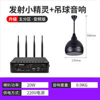 SAST 先科 无线蓝牙吸顶音响壁挂壁喇叭家用天花吊顶套装嵌入式室内店铺餐厅吊球背景音乐家用音箱 发射器+吊球音响 音响数量(4)