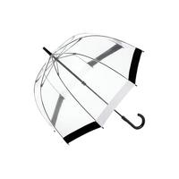 FULTON 富尔顿 王室同款系列 WWBC501 8骨鸟笼型雨伞 Black and White