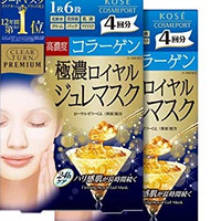 中亚Prime会员：KOSE 高丝 Clear Turn Premium 皇家果冻面膜 4片*2盒