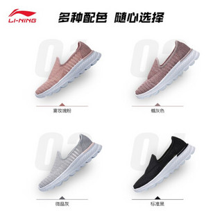 LI-NING 李宁 AREP008 跑鞋 微晶灰-4 40