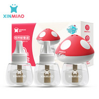 inmiao 新妙 电热蚊香液 45ml×3瓶（90晚）+1器