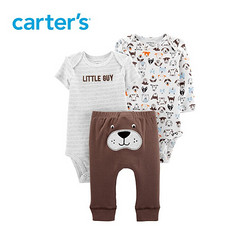 Carter's 孩特 婴儿卡通印花连身衣长裤套装3件套