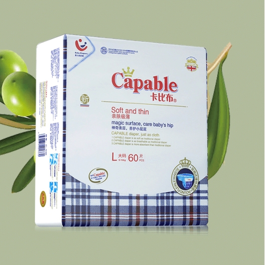 卡比布 宝宝纸尿裤 l 60片