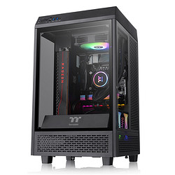 Thermaltake The Tower 100 黑色 Mini小机箱