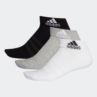 阿迪达斯官网adidas CUSH ANK 3PP男女训练运动袜子DZ9364 DZ9364 L