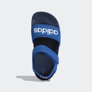 阿迪达斯官网adidas ADILETTE SANDAL K小童鞋训练运动凉鞋EG2133 蓝色 29(175mm)