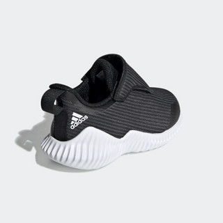 adidas 阿迪达斯 FortaRun AC I 男童休闲运动鞋 G27172 黑色/灰色/白色 26.5码