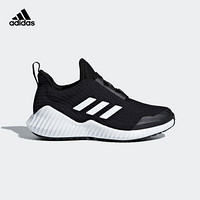 阿迪达斯官网 adidas FortaRun K 小童鞋跑步运动鞋AH2619 黑色/白色 35.5(215mm)