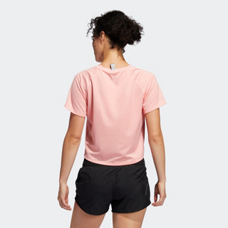 adidas 阿迪达斯 UNLIMITED TEE W 女子运动T恤 FP7545 荣耀粉 XL