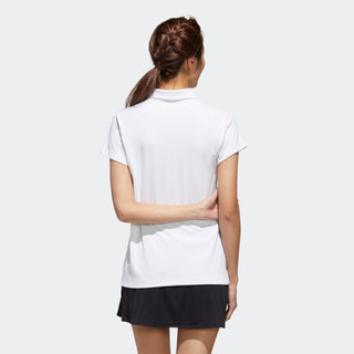 adidas 阿迪达斯 HTRDY M PL2 SL 女子POLO衫 FS3793 白色 XL