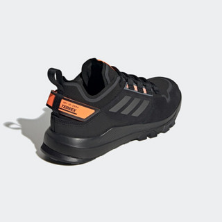 阿迪达斯官网 adidas TERREX HIKSTER 男鞋户外运动鞋EH3534 一号黑/固态灰/信号橙 40.5(250mm)