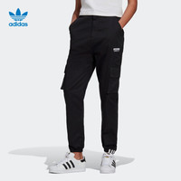 adidas 阿迪达斯 官网三叶草 CARGO PANT BLACK PINK同款女装运动裤GD3071 黑色 34(参考身高:164~167CM)