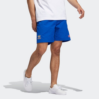 阿迪达斯官网 adidas 三叶草 TR SHORT 男装夏季运动短裤GL5131 皇家蓝/浅猩红 XL(参考身高:188~192CM)