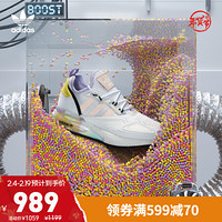 阿迪达斯 adidas官网 三叶草 ZX 2K BOOST W杨幂同款女鞋秋季经典运动鞋FY3028 白/黄色/粉/一号黑 35.5(215mm)