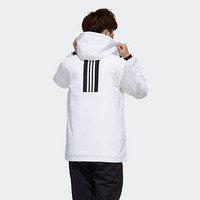 阿迪达斯官网adidas neo M CS VRSTY WB男装秋季运动连帽外套GJ8954 白/黑色 A/2XL(185/108A)