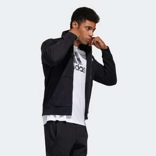 阿迪达斯官网 adidas MH TT LWDK 男装秋季运动型格夹克外套GF3977 黑色/黑色 A/L(180/100A)