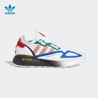 阿迪达斯官网 adidas 三叶草 ZK 2K BOOST 男女经典运动鞋FZ4839 白/白/浅猩红 40(245mm)