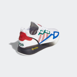 阿迪达斯官网 adidas 三叶草 ZK 2K BOOST 男女经典运动鞋FZ4839 白/白/浅猩红 40(245mm)