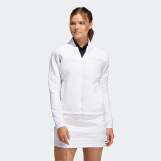 阿迪达斯官网 adidas QUILTING JK 女装冬季高尔夫运动夹棉夹克FS6333 白 A/2XL(175/100A)