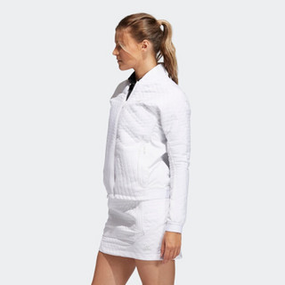 阿迪达斯官网 adidas QUILTING JK 女装冬季高尔夫运动夹棉夹克FS6333 白 A/2XL(175/100A)