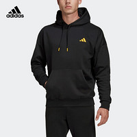 阿迪达斯官网 adidas M URBAN Q4 HOOD 男装运动型格卫衣FR6595 黑色 A/L(180/100A)