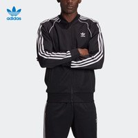 阿迪达斯官网 adidas 三叶草 SST TT P BLUE 男装运动外套GF0198 黑色/白 S(参考身高:173~178CM)