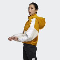 限尺码：adidas 阿迪达斯 女款休闲连帽夹克外套 GM1425