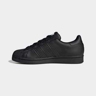 阿迪达斯官网 adidas 三叶草 SUPERSTAR W 女鞋经典运动鞋FW3695 黑/红/绿/蓝 40(245mm)