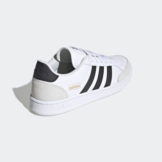 阿迪达斯官网adidas neo GRAND COURT SE男鞋休闲运动鞋FW3277 白/米白/黑 40.5(250mm)