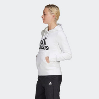 阿迪达斯官网 adidas W BOS OH HD 女装训练运动连帽卫衣GC6916 白 J/S(155/80A)