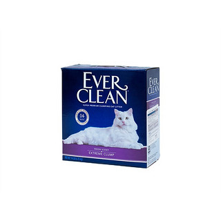 EVER CLEAN 铂钻 yoken 怡亲 EverClean铂钻猫砂美国进口紫标14磅膨润土活性炭除臭