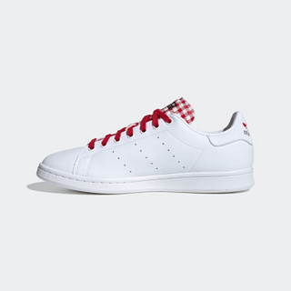 阿迪达斯官网 adidas 三叶草 STAN SMITH 女鞋经典运动鞋FZ2821 白/红/黑/绿/黄/橙色 39(240mm)